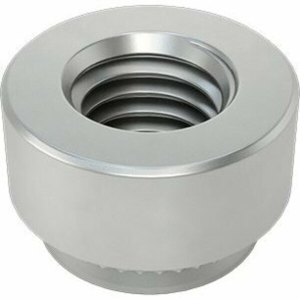 Bsc Preferred 18-8 Stainless Steel Press-Fit Nut for Sheet Metal M10 x 1.5 Thread Size for 3.18mm Min Panel Thick 96439A780